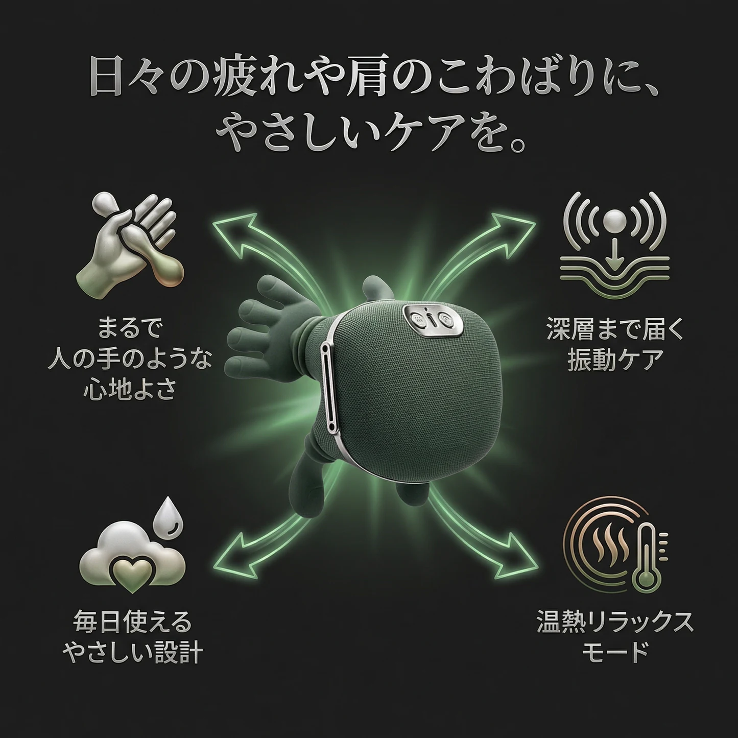 MORIHA™ 4Dモミハンズ